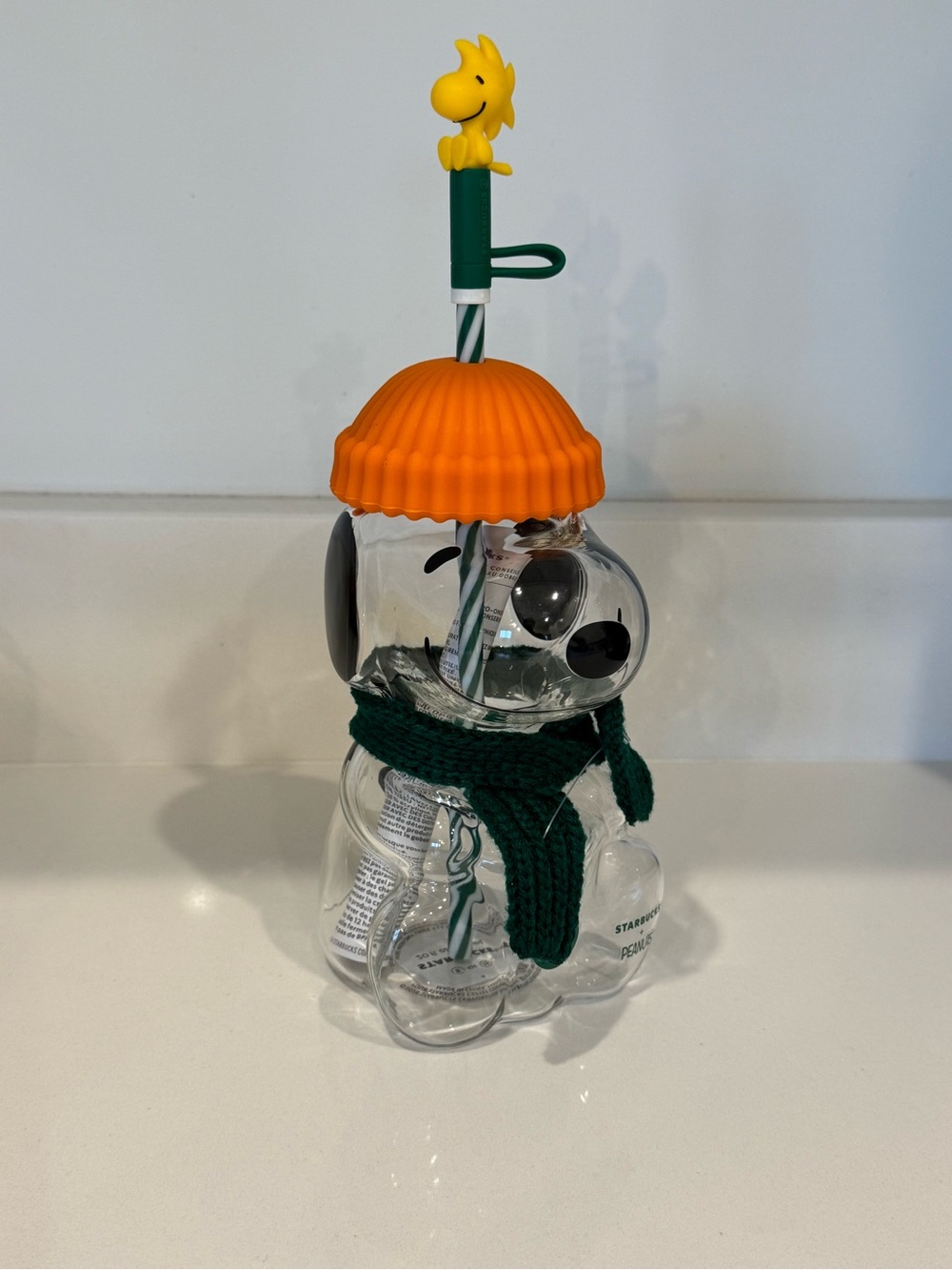 Starbucks The Snoopy Glass Cold Cup